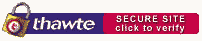 thawte secure site