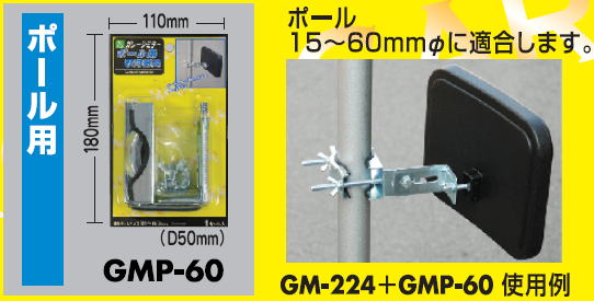 ガレージミラーGMP-60